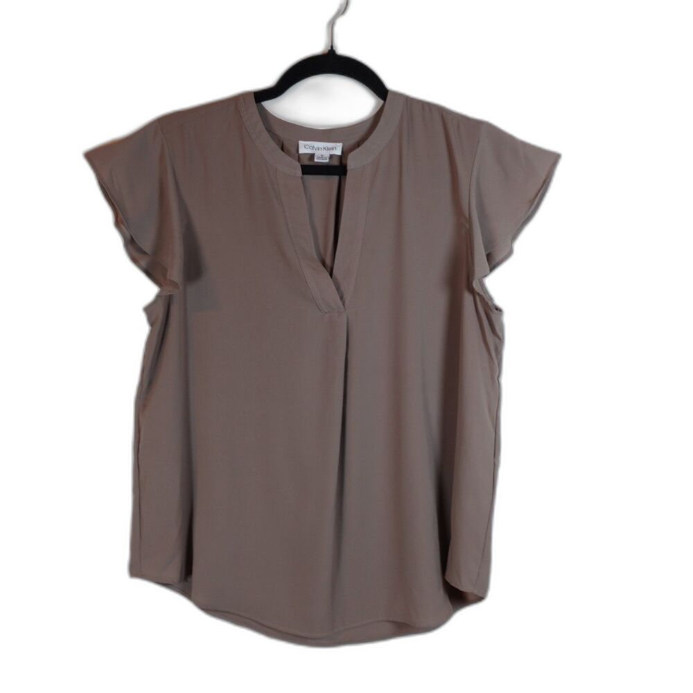 Business Casual Womens Blouse Size S Office Work Shirt Career